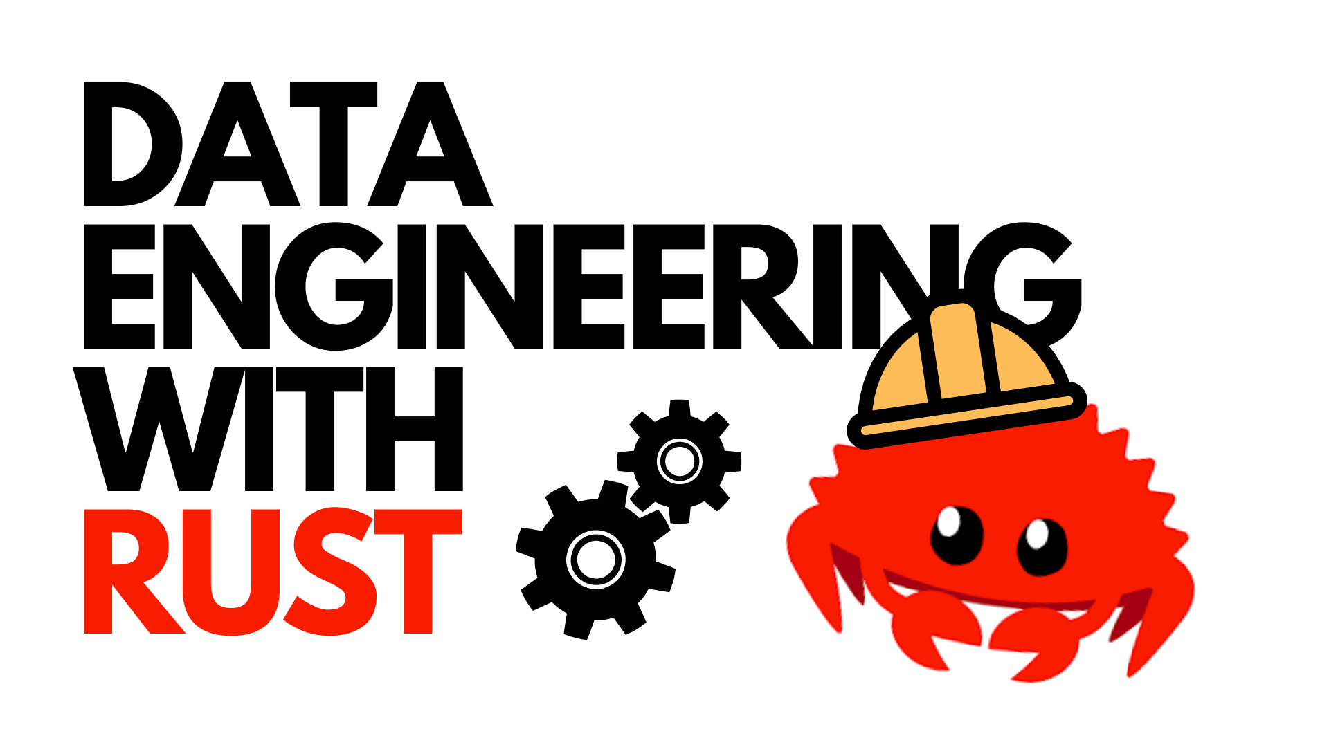 This is a practical handbook on how to get started using Rust for Data Engineering tasks. I'll show you practical examples of how Rust can be used for